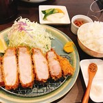 熟成豚 かわむら - 特上リブロース定食