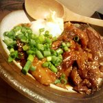 うどん処 おはな - 牛すじ煮込み