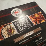 The Boiling Crab - メニューに”手でたべろ！”の文字が