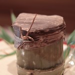 美山荘 - 筍味噌漬け バチコ挟み蒸し揚げ