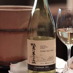 美山荘 - 白ワイン：登美の丘 Chardonnay 2012/サントリー登美の丘ワイナリー