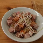 田中の中華そば - チャーシュー丼