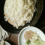 大衆酒場 文太 - 冷たい稲庭うどん