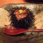 日本料理 たかむら - 雲丹ゼリー寄せ