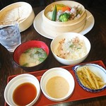 シーズカフェ - 春のセイロランチ1,150円(税込)