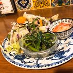 ル コロン - サラダ＋前菜のセット