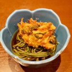 茂治 - 桜海老掻き揚げ蕎麦