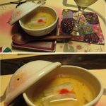 ぬくもりの宿 ふる川 - きすの茶碗蒸し