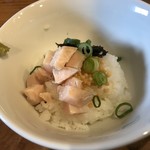 中華そば 先﨑 - 地鶏中華そば専用茶飯