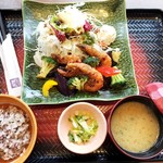 Ootoya - 海老と野菜の豆鼓炒め