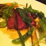 ガストロノミー ジョエル・ロブション - 和牛のグリエ　旬野菜と共に