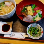 まる美 - 料理写真:ちらし定食　950円(税込)