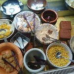 しゃぶしゃぶ太郎 - サラダとスイーツ関係。
スカスカでさみしいねー