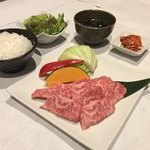 焼肉 蔵元 - 和牛カルビランチ