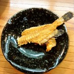 小魚料理 とみ助 - オコゼの骨せんべいはカルシウムたっぷり(o^^o)