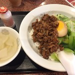 台湾客家料理 新竹 - 魯肉飯ランチ  750円