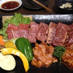 炭火焼肉 寿月 - 寿セット