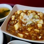 新時・天煌 - マーボ豆富・半チャーハン　1100円