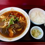 新時・天煌 - 天煌ラーメン（辛口）　850円