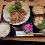 ゆたか - 日替わりのしょうが焼き（600円）