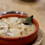 波へい - 米なす 柚子みそカマンベール田楽