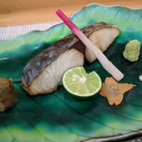 潮り - 鰆塩焼き　フキ味噌
