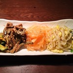 牡丹苑 - ナムル盛り合わせ(18-04)