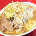 ラーメン二郎 - ラーメン小＋ニンニク多め野菜