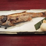 竹亭にしき - 焼魚（黒むつ）