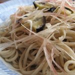 地球屋 - 野川蕎麦ドアップ