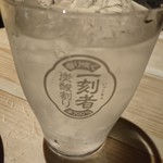 うどん料理 千 - 一刻者(水割り)