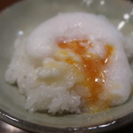 申虎 - 白身は泡立てられてます。