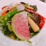 創作イタリアン Gemelli - ジェメリサラダ  一人だとお一人様用サイズOKです！