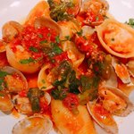創作イタリアン Gemelli - コンキリオーニは大きな貝殻という意味だそうです。