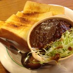 コーヒー長谷川 - カレートースト ¥500