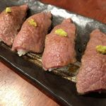ひなどり - 2018.3.15  コースの焼肉寿司