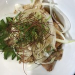 鉄板ダイニング OKONOMIYA  - 鶏皮ポン酢