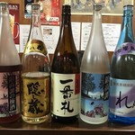 鉄板ダイニング OKONOMIYA  - 麦焼酎、しそ焼酎、黒糖焼酎