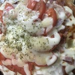 鉄板ダイニング OKONOMIYA  - ピザお好み焼き