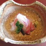 虎屋 壺中庵 - 鯛の造り