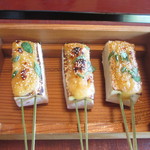 虎屋 壺中庵 - 木の芽田楽