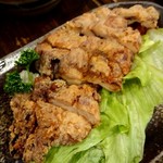 にいがたや 分店 - 鶏の竜田揚げ？