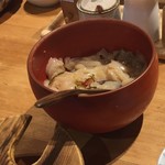 天ぷらめし 金子半之助  - 備え付けのゆず烏賊