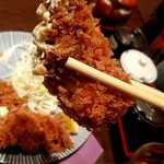 とんかつ檍 - 牡蠣フライ　リフト！