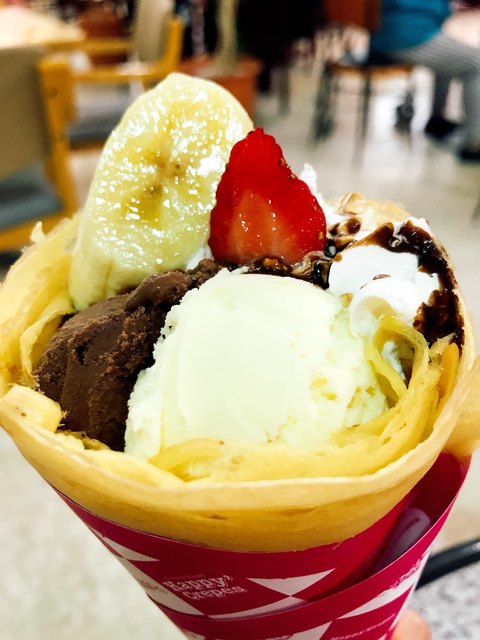 ハッピークレープ 桐生店 Happy Crepes 旧店名 イタリアのクレープ屋さん 西桐生 クレープ 食べログ