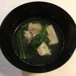 鰻はし本 - 佐久鯉のお椀