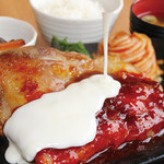 旬菜うちごはん 菜々家 - チーズタッカルビ風定食