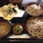 Echizensoba Mugiya - 天おろしそば 大盛り、1550円+300円