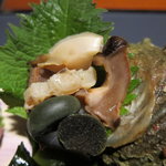 佐賀牛 季楽 銀座  - サザエ