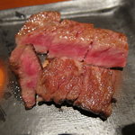 佐賀牛 季楽 銀座  - ステーキ